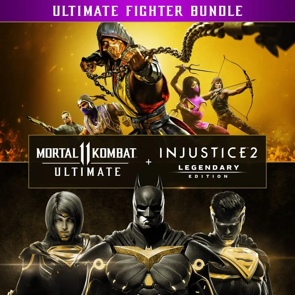 اکانت ظرفیتی Mortal Kombat 11 Ultimate + Injustice 2 Leg Edition Bundle